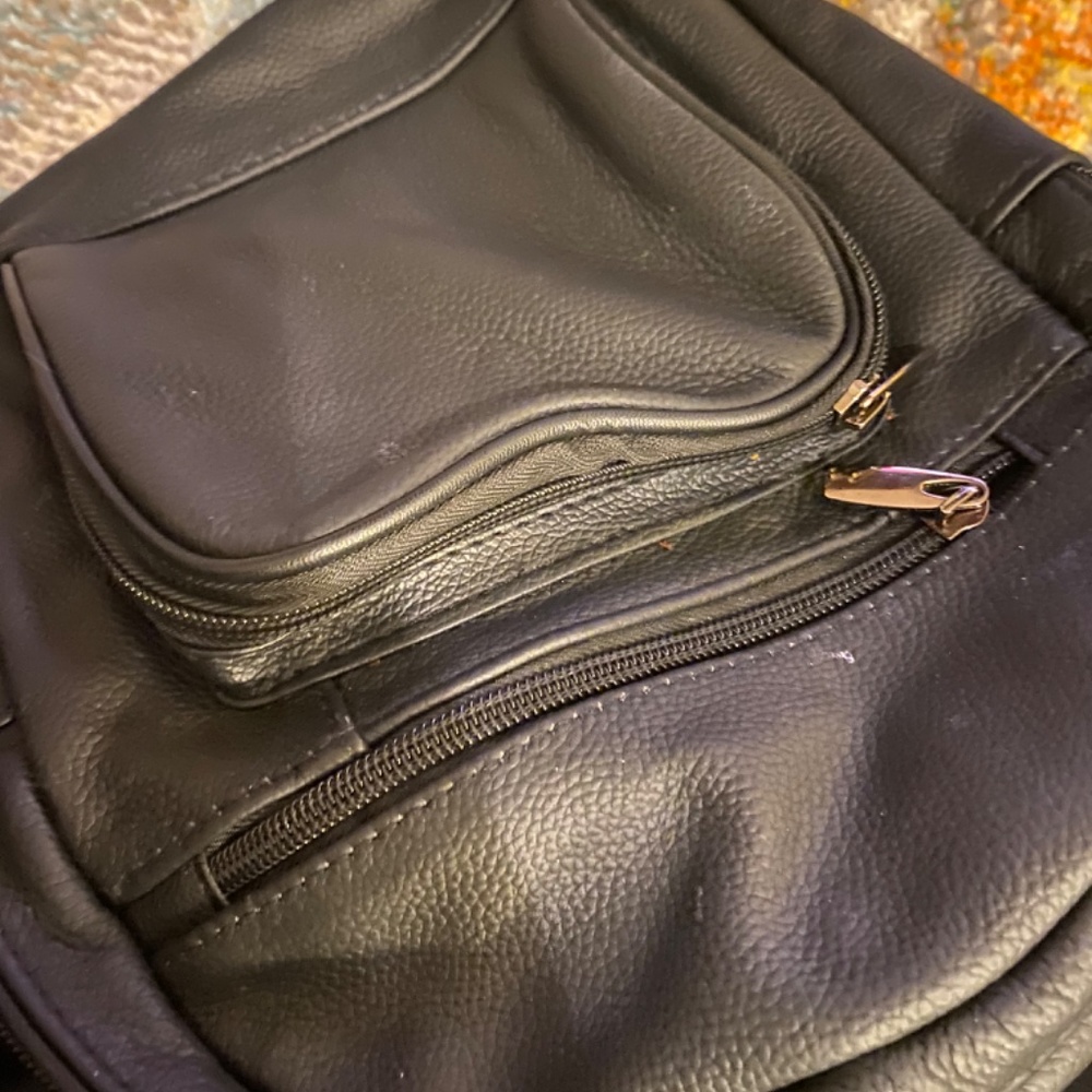 Mini Leather Backpack - Picture 5 of 6